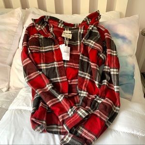American Eagle Plaid Long Sleeve size XS